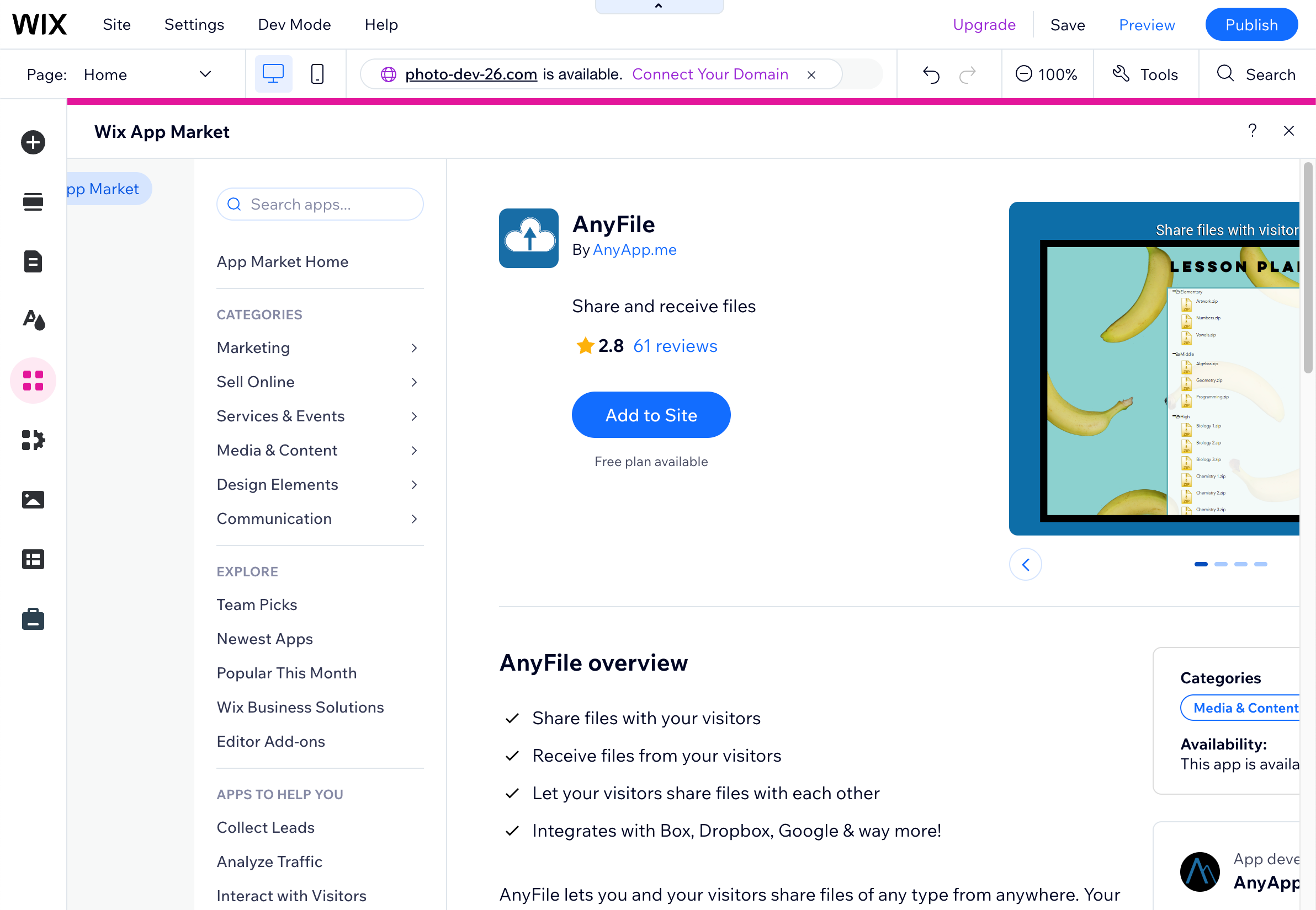 Install the AnyFile app
